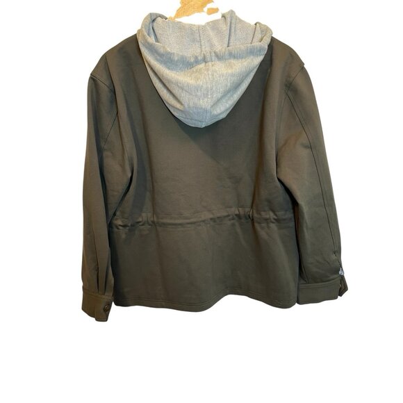 Central Park West Women’s Brady Ponte Army Jacket Medium Olive Utility NWT - Picture 5 of 13